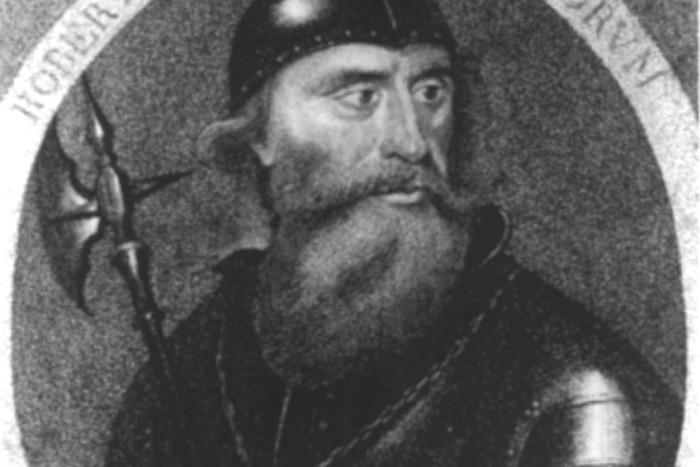 Robert the Bruce: arguably Scotlands greatest King. His daughter Elizabeth, married Walter Olifard of Aberdalgie (great grandson of David Olifard) ; making Robert the ancestor of many, if not most, of the Oliphant Clan.
